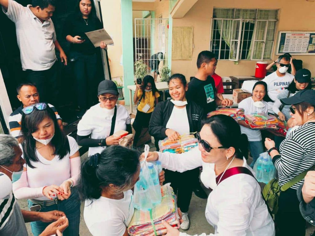 AyalaLand Malls Inc., Ayala Land Hotels and Resorts, and Ayala Land Offices banded together to help 248 families in Brgy. San Antonio, Batangas